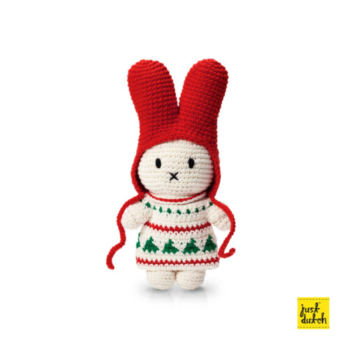 Just Dutch Just Dutch Miffy Christmas Dress With Hat