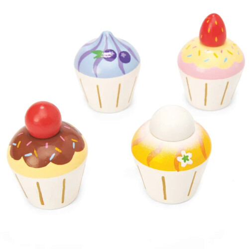 Le Toy Van Wooden Cupcake Play Food Set 2+ Years