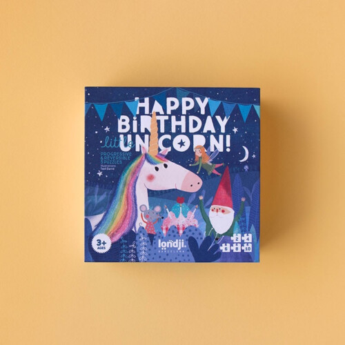 Londji Puzzle - Happy Birthday Unicorn! 3+ Ages