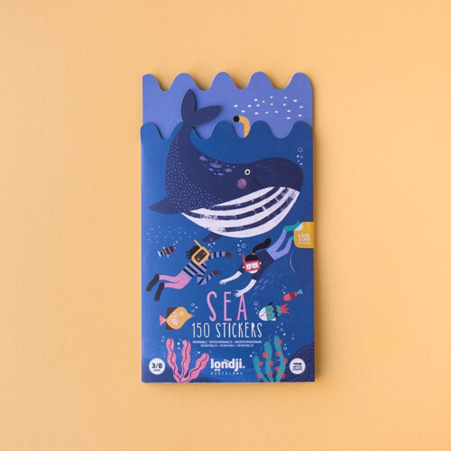 Londji Stickers Sea 100 Stickers 3/8 Ages