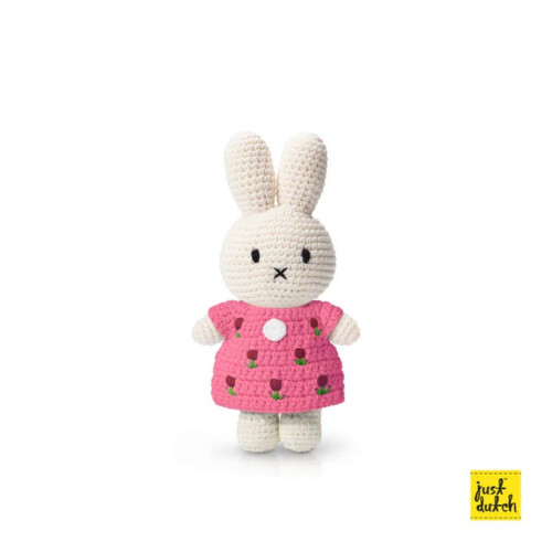 Miffy Just Dutch Handmade Tulip Dress - Pink