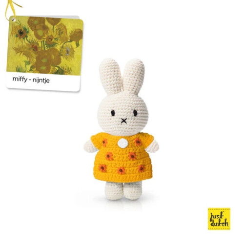 Miffy Just Dutch Handmade Van Gogh's Inspired Sunflower Dress - Dress