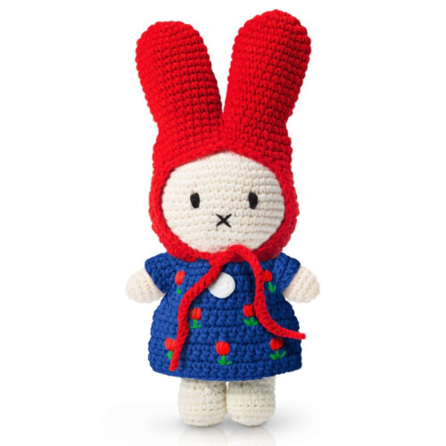 Miffy Just Dutch Miffy Tulip Dress - Blue With Red Hat