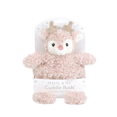 Mon Ami Cuddle Buds - Noelle Reindeer/Pink