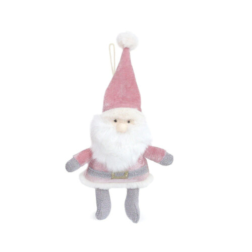 Mon Ami Santa Claus Ornament Pink