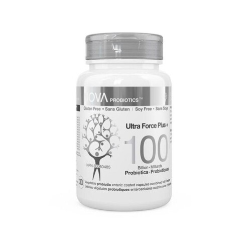 NOVA Probiotics Ultra Force Plus + 100 Billion 30Vcaps @