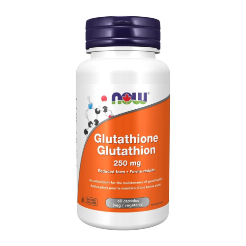 NOW Foods Glutathione 250mg 60 Capsules