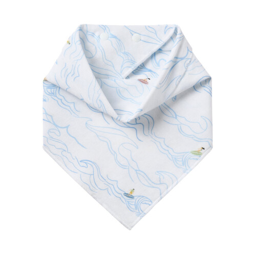 Nest Designs Baby Bandana Bib (Bamboo) - Surf's Up