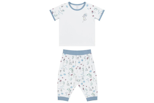 Nest Designs Bamboo Short Sleeve Play Set - The Town Mouse & The Country Mouse - 12M-18M