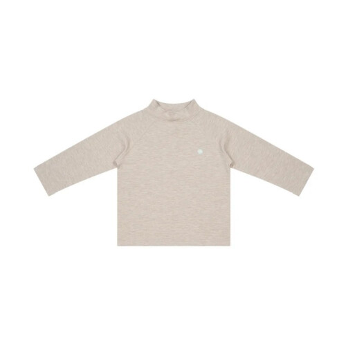 Nest Designs Basics Winter Mock Neck Long Sleeve Shirt (Tanboocel) - Warm Taupe - 4T-5T