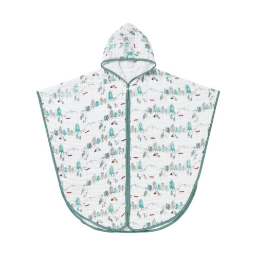 Nest Designs Hooded Toddler Towel (Organic Cotton) - Happy Trails