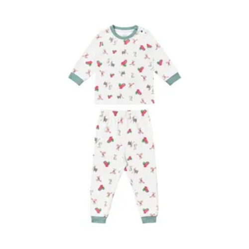Nest Designs Long Sleeve Two-Piece PJ Set - Sleigh All Day - 18M-24M