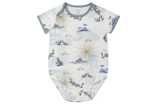 Nest Designs Short Onesie (Bamboo) - Ocean Wonders 18M-24M
