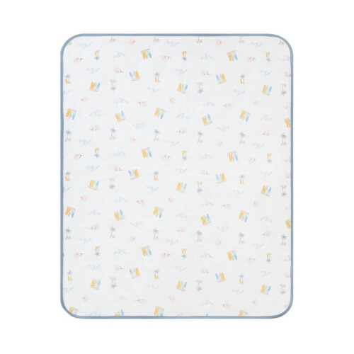 Nest Designs Waterproof Change Pad (Cotton, Large) - Surf Camp L