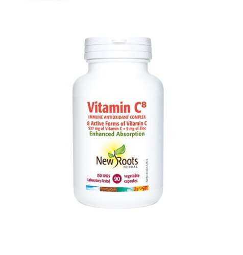 New Roots Herbal Vitamin C8 90 Capsules