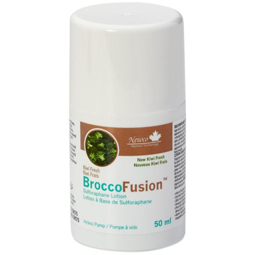 Newco BroccoFusion Sulforaphane Lotion Kiwi Pump 50ml
