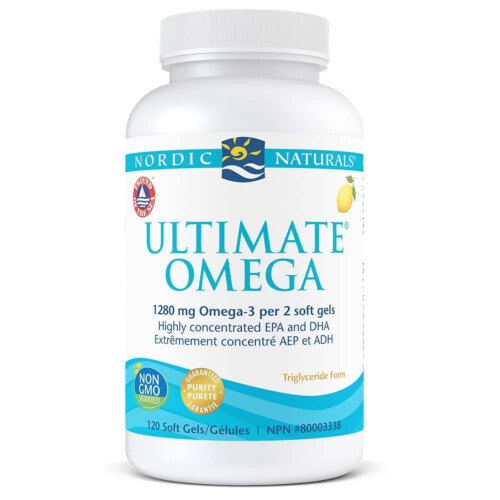 Nordic Ultimate Omega 1280mg 120Softgels @