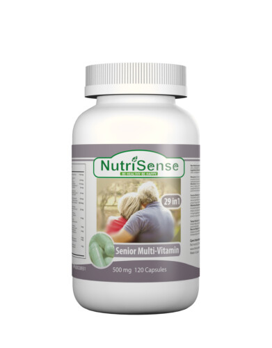 Nutrisense 29in1 Senior Multi-Vitamin 500mg 120Capsules