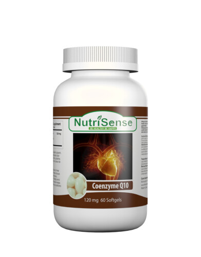 Nutrisense Coenzyme Q10 120mg 60Softgels