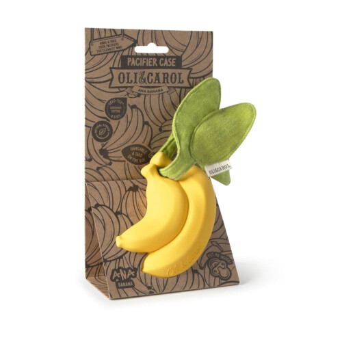 Oli & Carol Ana Banana Pacifier Case