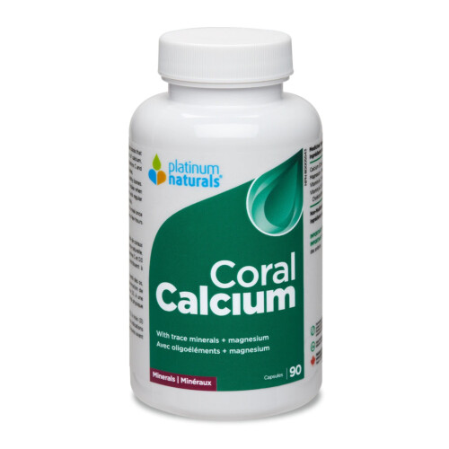 Platinum Naturals Coral Calcium Minerals 90 Capsules @