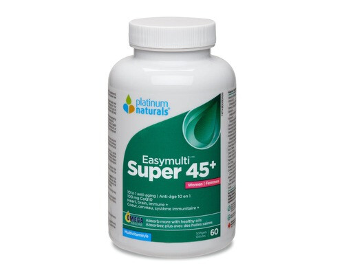 Platinum Naturals Women EasyMulti Super 45+  60 Softgels @
