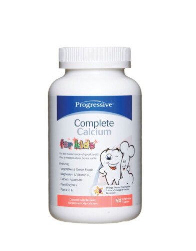 Progressive Complete Calcium for Kids 60 Chewable Tablets