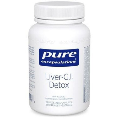 Pure Encapsulations Liver G.I. Detox 60 Capsules