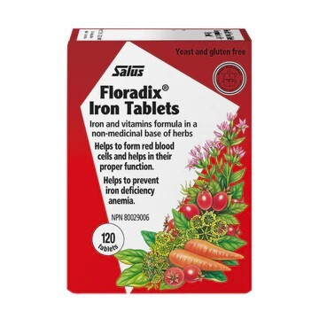 Salus Floradix Iron Tablets 120tablets @