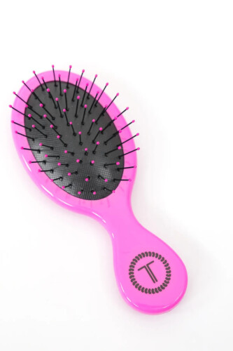 TELETIES Mini Hair Brush - Pink