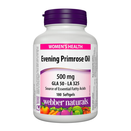 Webber Naturals Evening Primrose Oil Softgels 180Capsules @