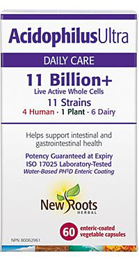 New Roots Acidophilus Ultra 60 VCaps