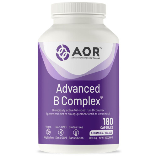 AOR Advanced B Complex 180 VegiCaps