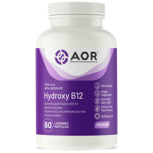 AOR Hydroxy B12 60 Lozenges
