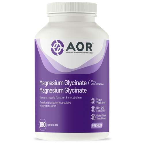 AOR Magnesium Glycinate 180 VegiCaps