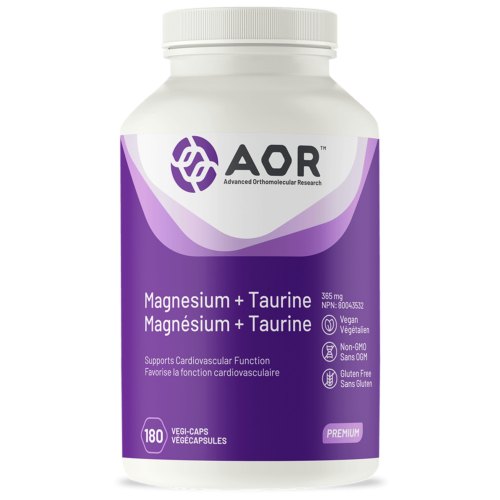 AOR Magnesium + Taurine 180 VegiCaps