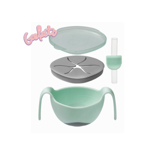 b.box Gelato Bowl + Straw - Pistachio