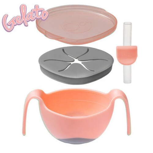 b.box Gelato Bowl + Straw - Tutti Frutti