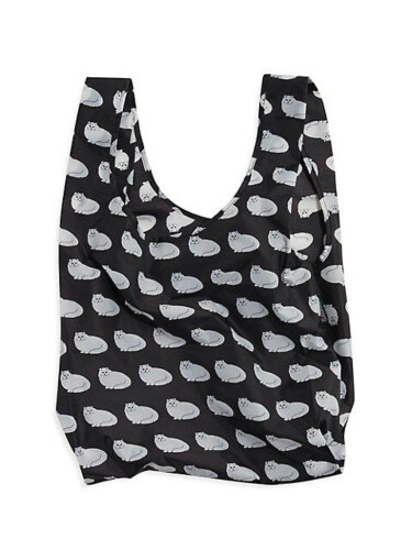 Baggu Standard Reusable Bag  - Fluffy Cat @
