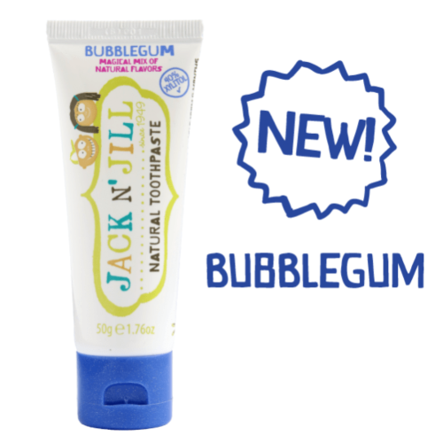 JACK N' JILL Natural Toothpaste Bubble Gum 50g