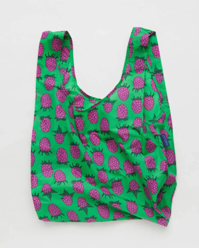 Baggu Standard Reusable Bag - Green Raspberry