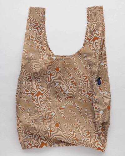 Baggu Standard Reusable Bag - Swirl Pool