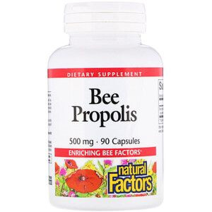 Natural Factors Bee Propolis 500mg 90Capsules