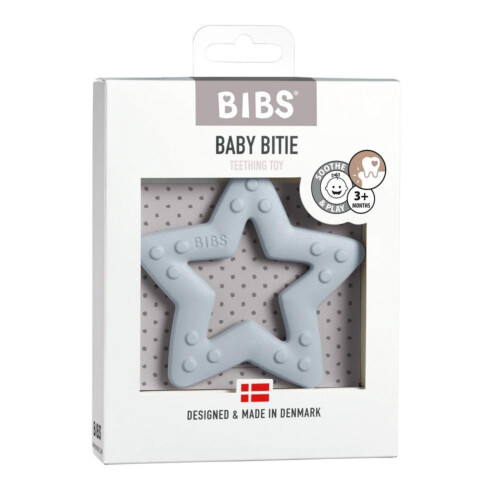 BIBS Baby Bitie Star Baby Blue ONE SIZE