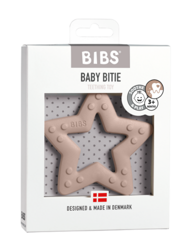 BIBS Baby Bitie Star Blush ONE SIZE