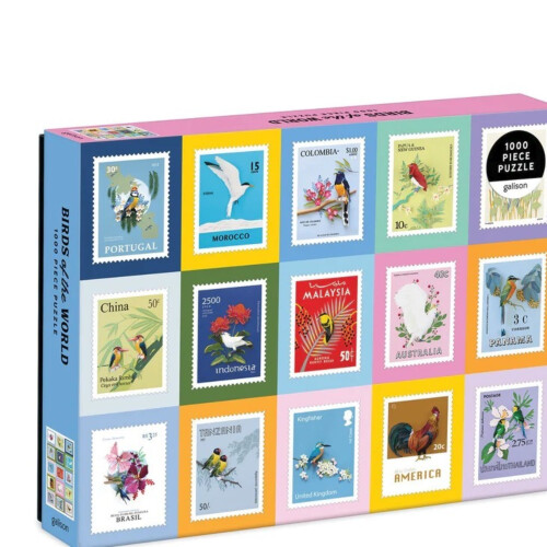 Galison Birds of the World 1000 Piece Jigsaw Puzzle