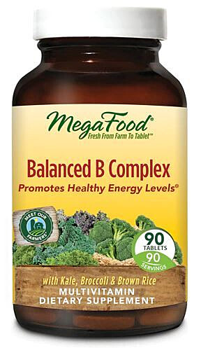 MegaFood Balanced B Complex 90 Tablets @