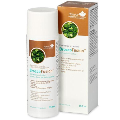Newco BroccoFusion Sulforaphane Lotion Lavender Pump 150ml