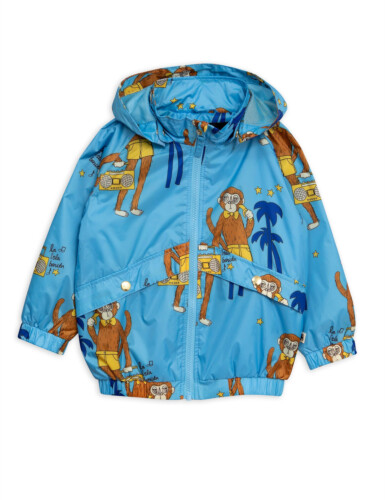 Mini Rodini Cool Monkey Sporty Jacket - Light Blue