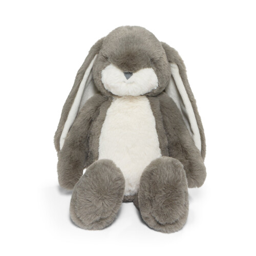 Bunnies By The Bay Little Floppy Nibble Bunny Plush Toy 12"- Coal